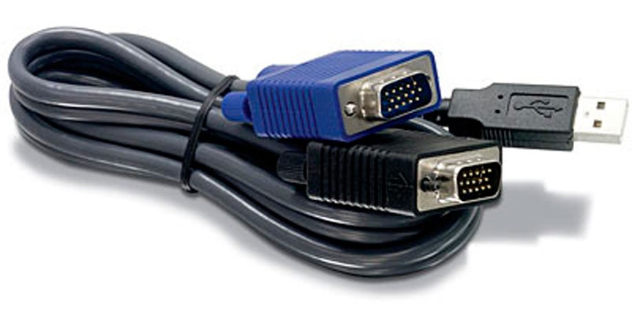 Cable KVM TRENDnet TK-CU10 USB 6-pies para TK-803R / TK-1603R (3.0 mtrs)