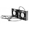 kit de 2 ventiladores para gabinetes con cable de poder